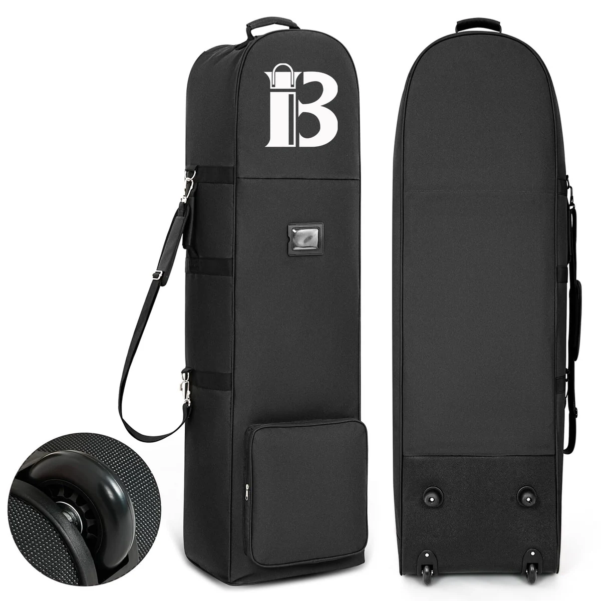 Airline Compliant Foldable Wheeled Golf Bag for travel 1