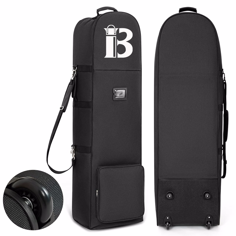 Airline Compliant Foldable Wheeled Golf Bag for travel