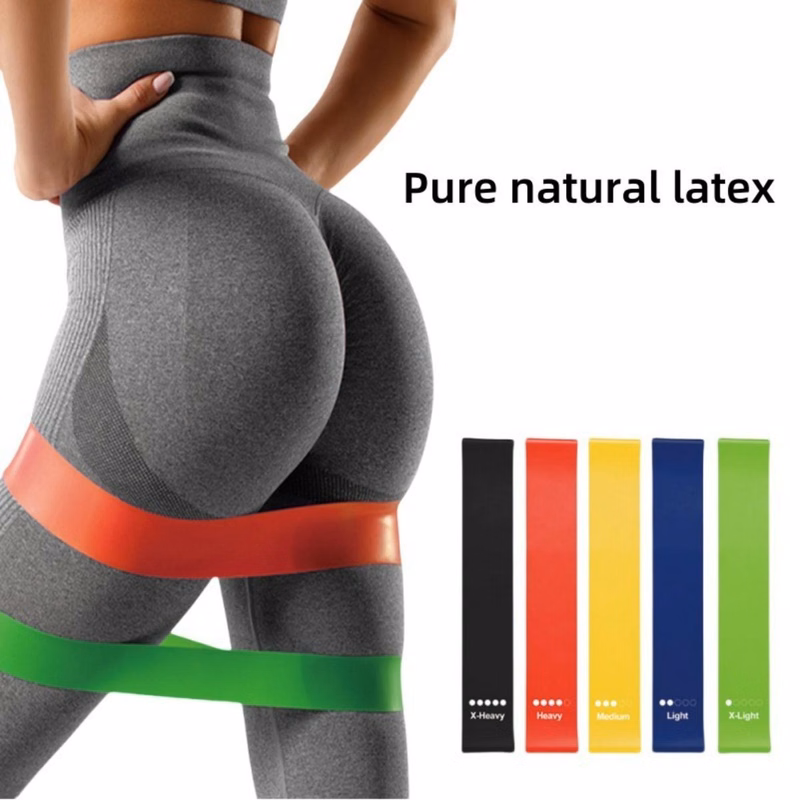 Pure Natural Latex Fitness Yoga Resistance Band