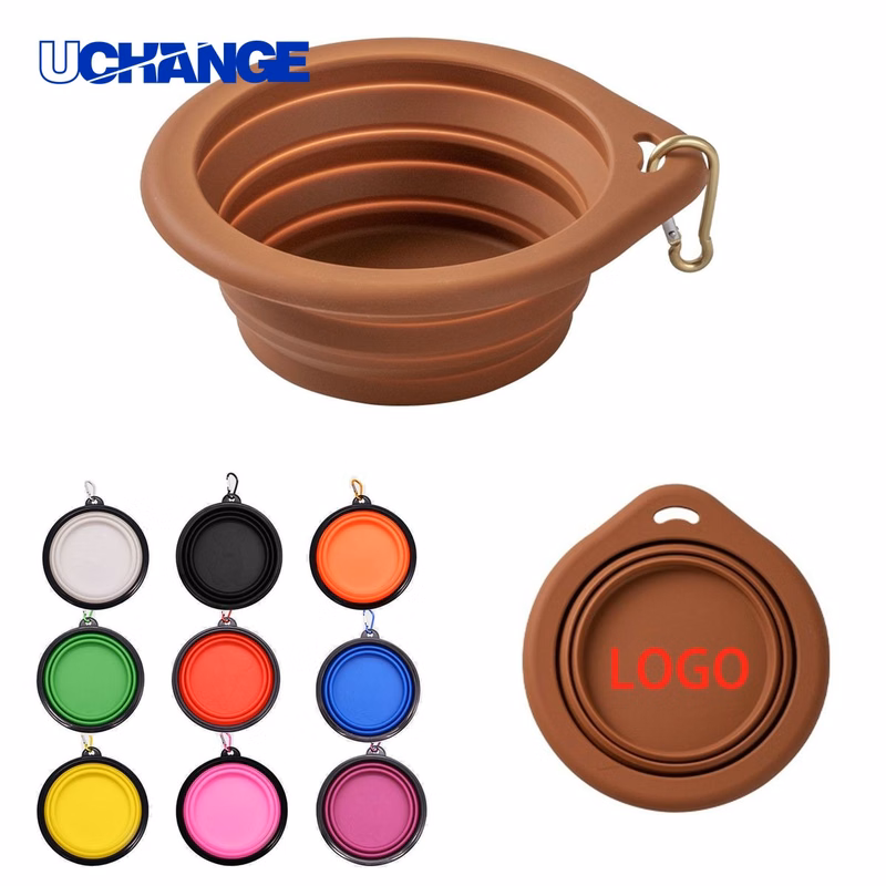 Soft Foldable Silicone Dog Bowl Dish