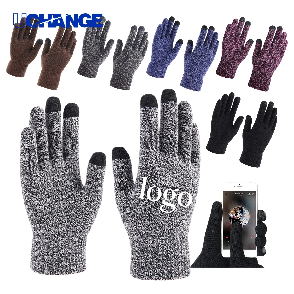 Outdoor Warm Touchscreen Gloves 1