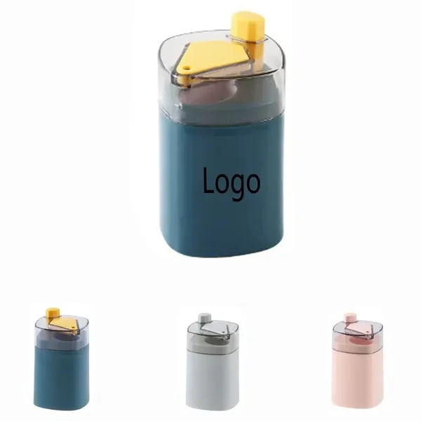 Custom 2.16 inch Transparent Automatic Toothpick Dispenser — Restaurant Promo 1