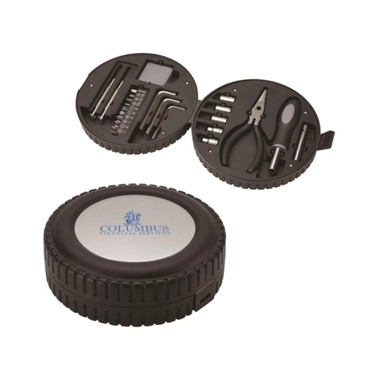 24pcs Tire Shape Hardware Tool Set 1
