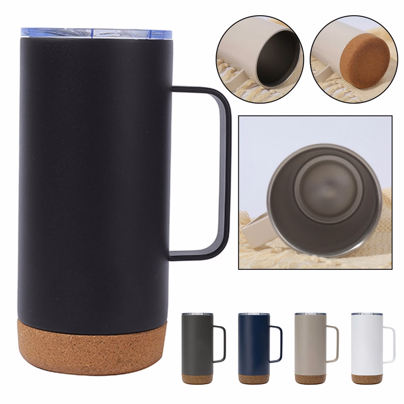 16 oz cork bottomed Stainless Steel Mug