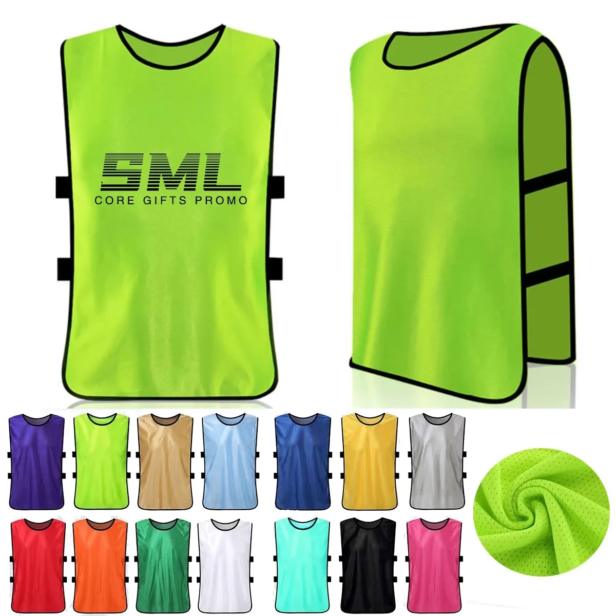 Custom Scrimmage Team Practice Jerseys Vests 1