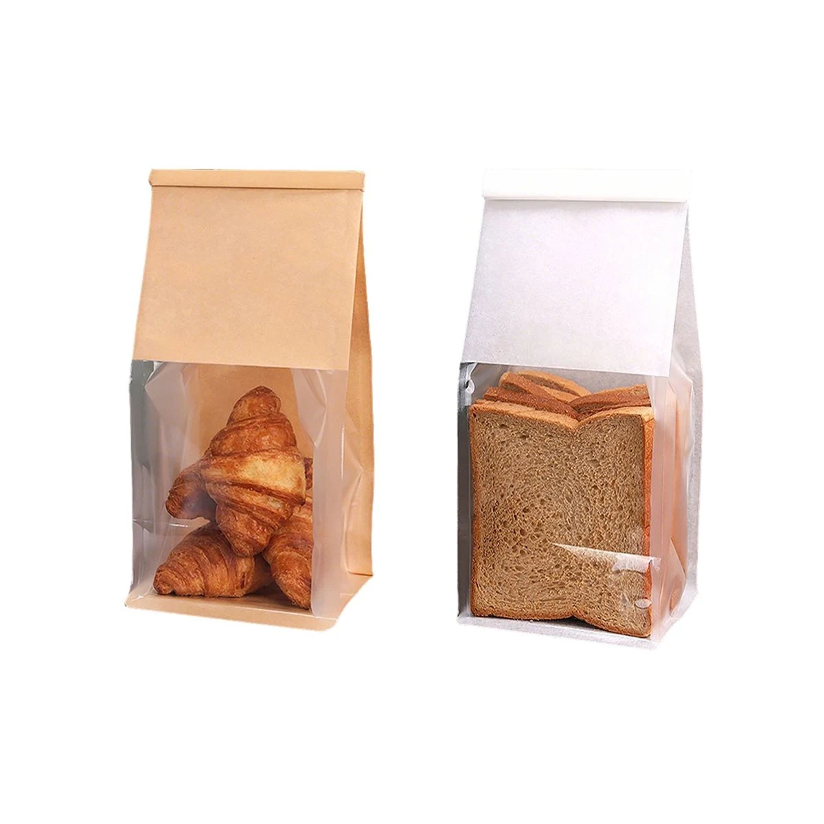 11"x5.1"x4" Bread Bag With Tin Tie 1