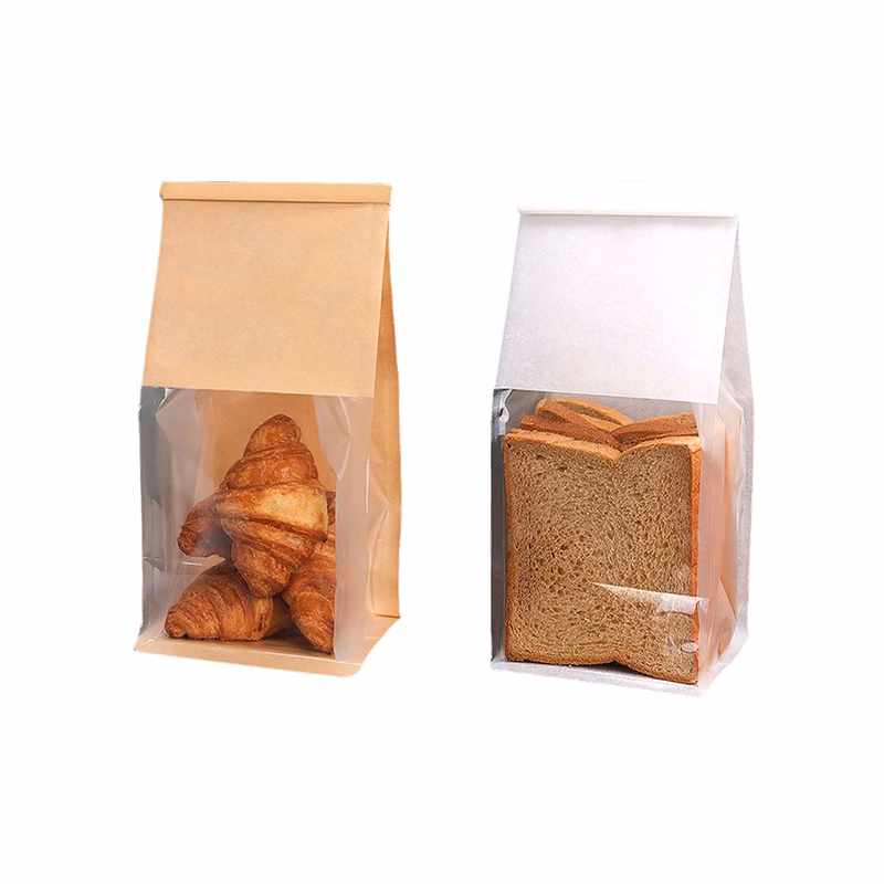 11"x5.1"x4" Bread Bag With Tin Tie