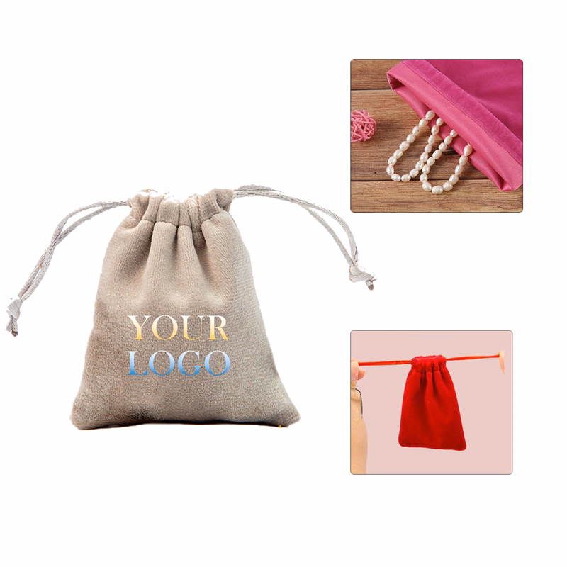 MOQ:50pcs Soft Fabric Gift Bag