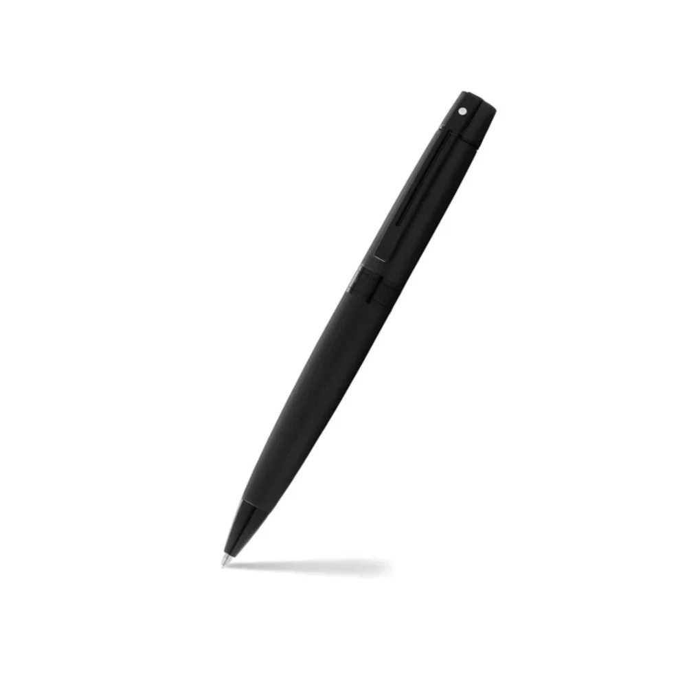 SHEAFFER® 300 Matte Black with Polished Black Trim Executive Ballpoint Pen w/ Gift Box 1
