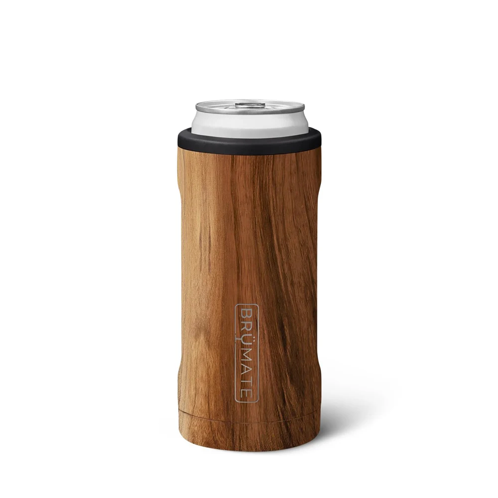24/25 oz BruMate® Stainless Steel Insulated Hopsulator Glitter Slim Can Cooler, custom koozie with logo imprint 1