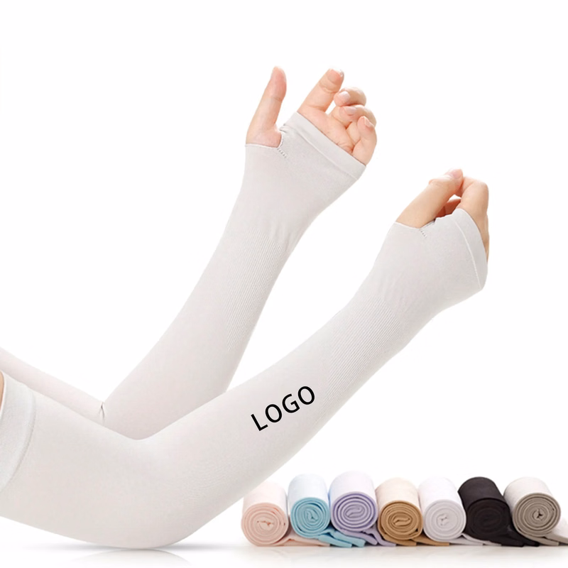 MOQ50 Custom Sunscreen Ice Silk Cuff