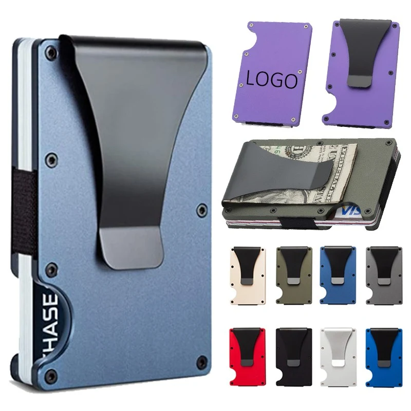 RFID Blocking Aluminum Metal Wallets 1