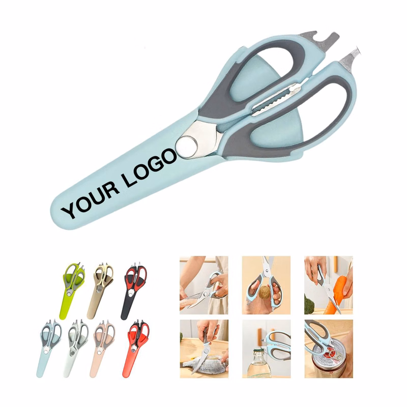 Multifunction Kitchen Scissors with Magnetic Holder