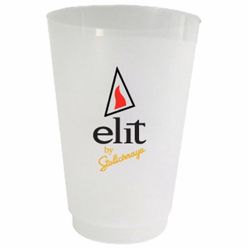 14 Oz. Frost Flex Textured Plastic Cup