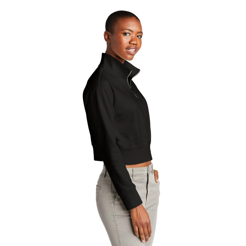 District Women's V.I.T. Fleece 1/2-Zip, custom hoodie or sweatshirt with logo imprint 1