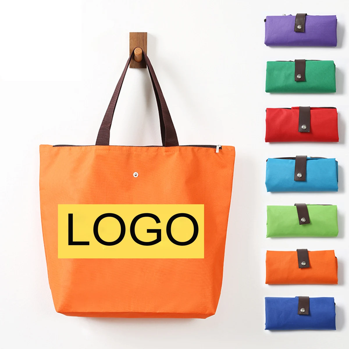 600D Oxford Foldable Shopping Tote Bag 1