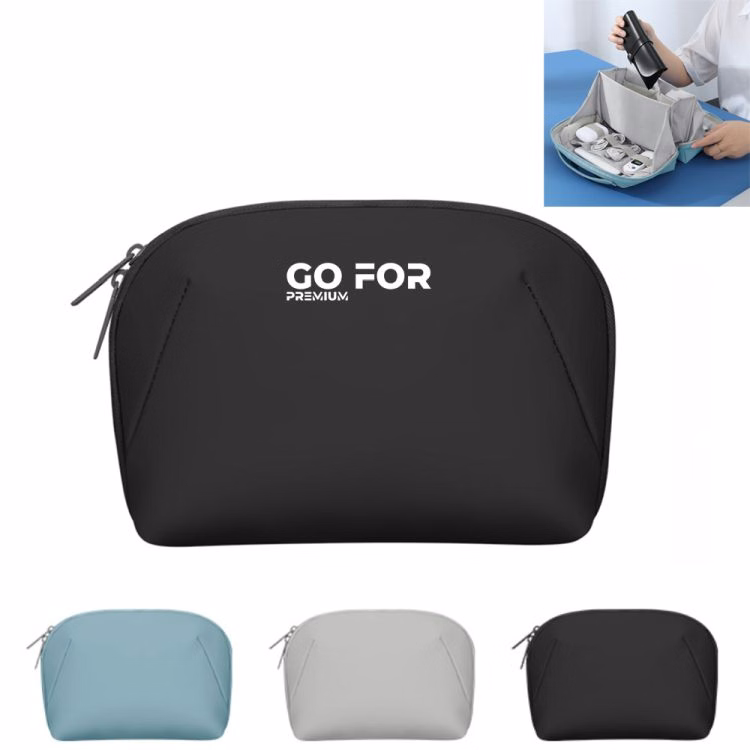 Portable Travel Electronics and Cord Organizer