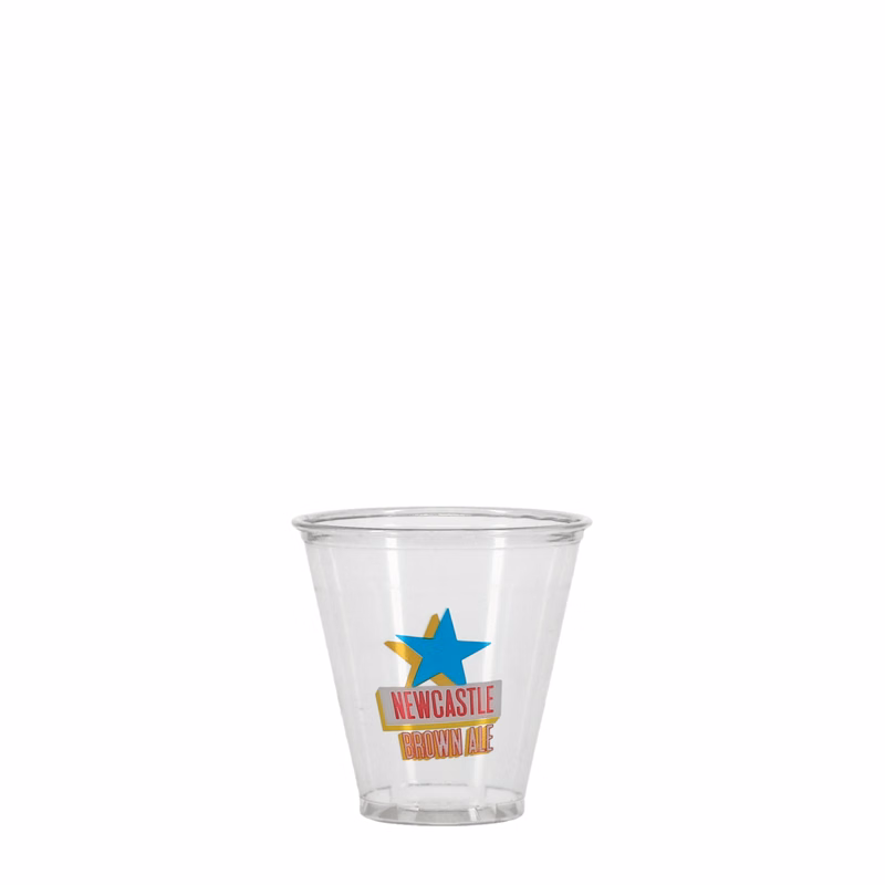 5 oz Soft Sided Plastic Cup Frosted Hi-Speed Print