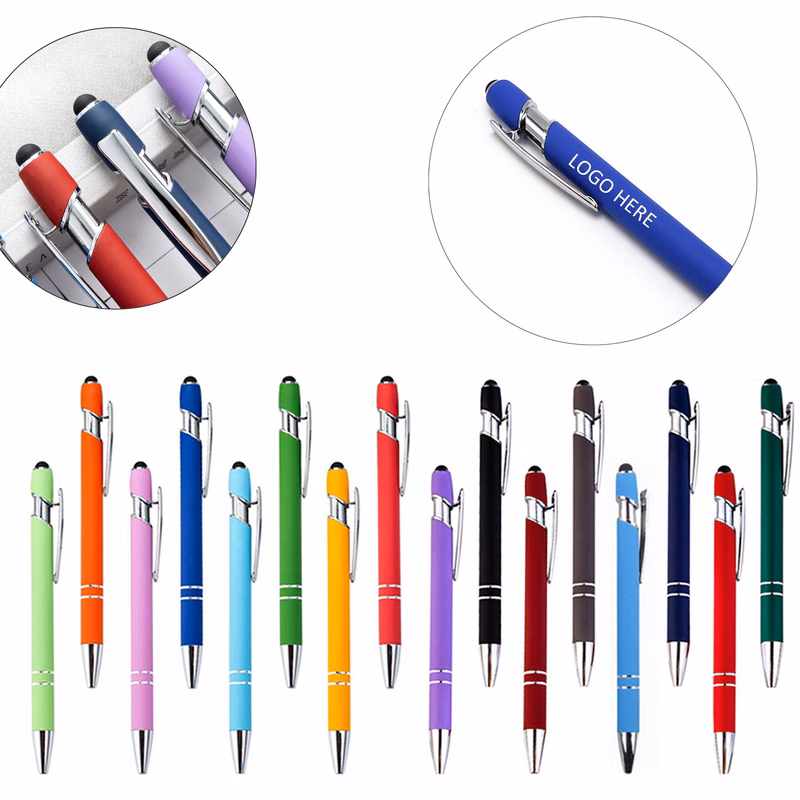Ellipse Ballpoint Pen W/Stylus