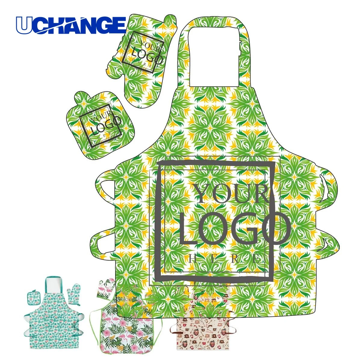 Colorful Apron and Utensil Set for Kitchen Use 1