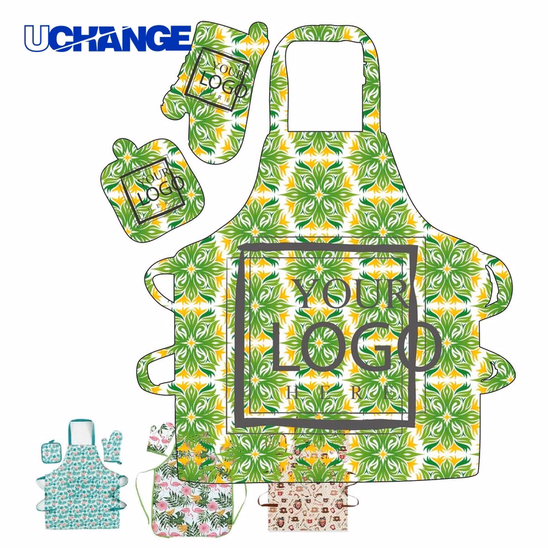 Colorful Apron and Utensil Set for Kitchen Use