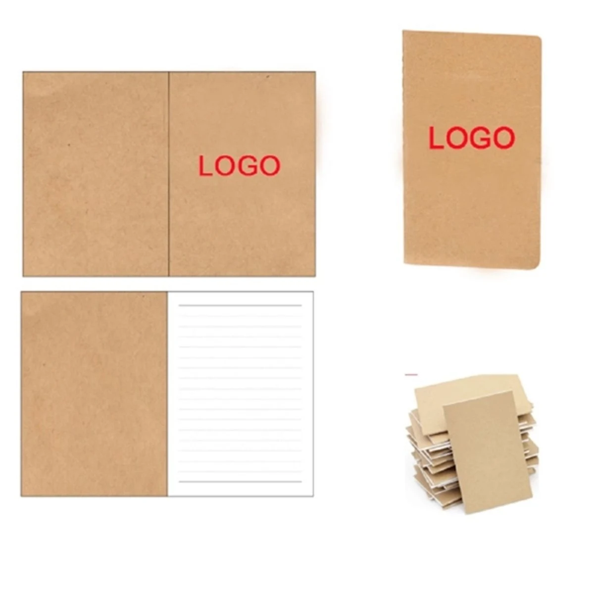 Printed Recycled Pocket Notebooks 1