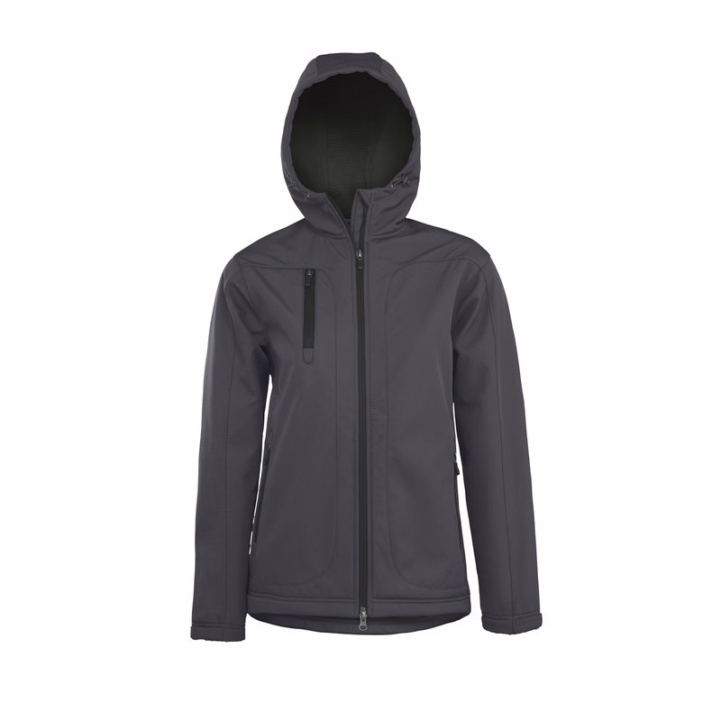 Ladies' Taiga Honeycomb Shell Hooded Jacket