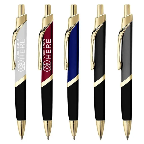 Metal Gold Tri Grip Pen 1
