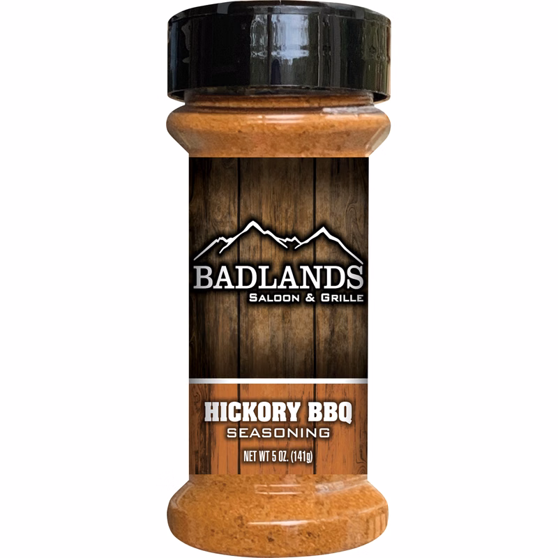 Hickory Barbecue Rub (half pint plastic bottle)