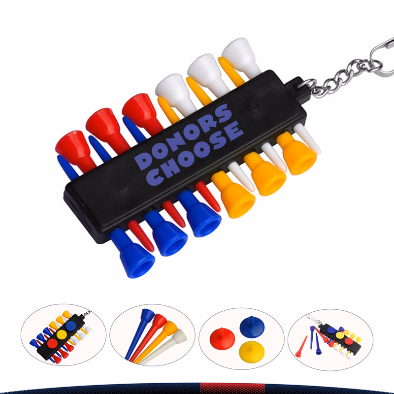 Golf Tee Caddy Set