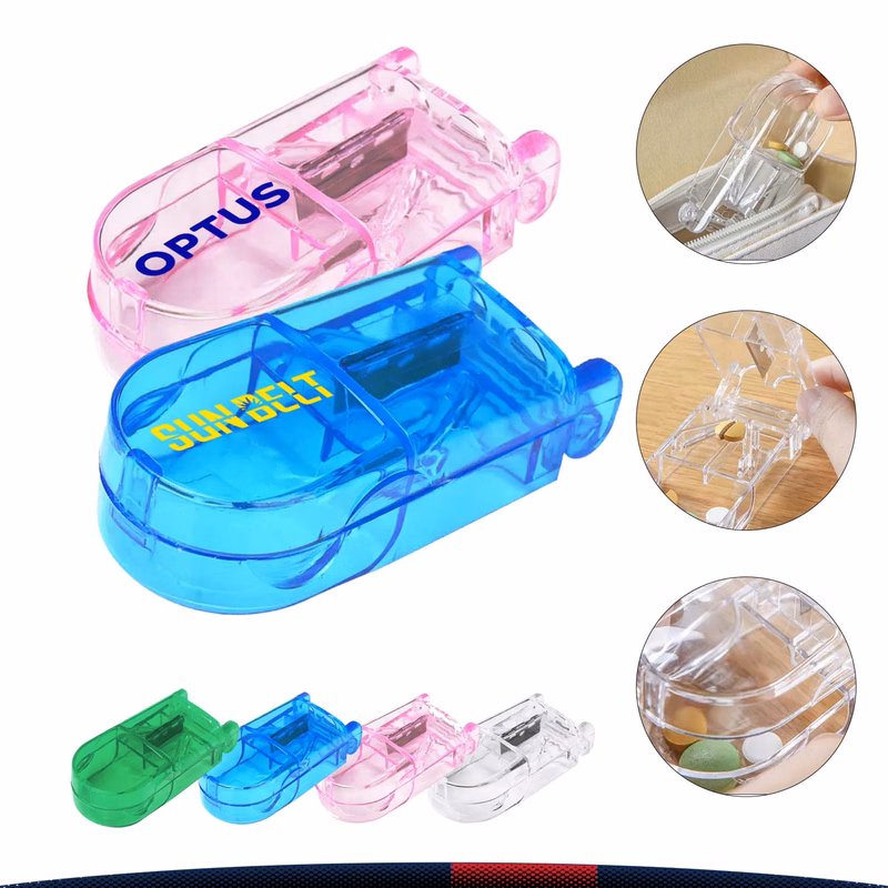 Transparent Pill Splitter Cutter