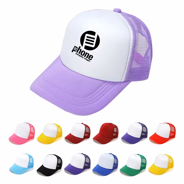 Two Tone Foam Trucker Mesh Cap
