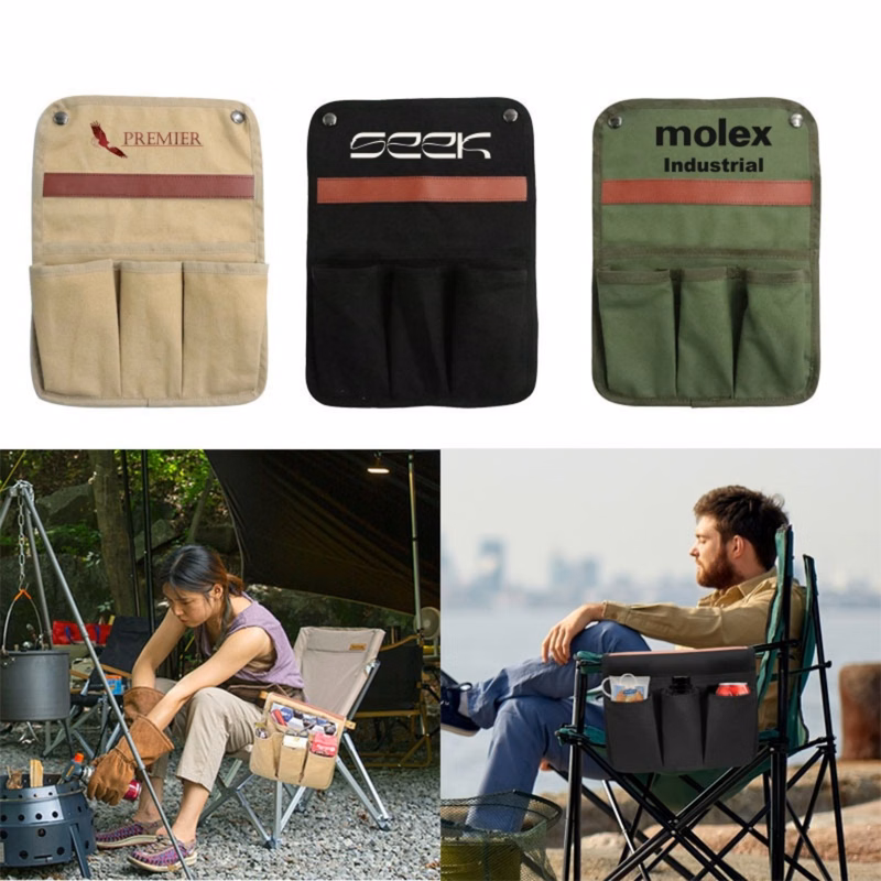 Camping Armrest Organizer Bag