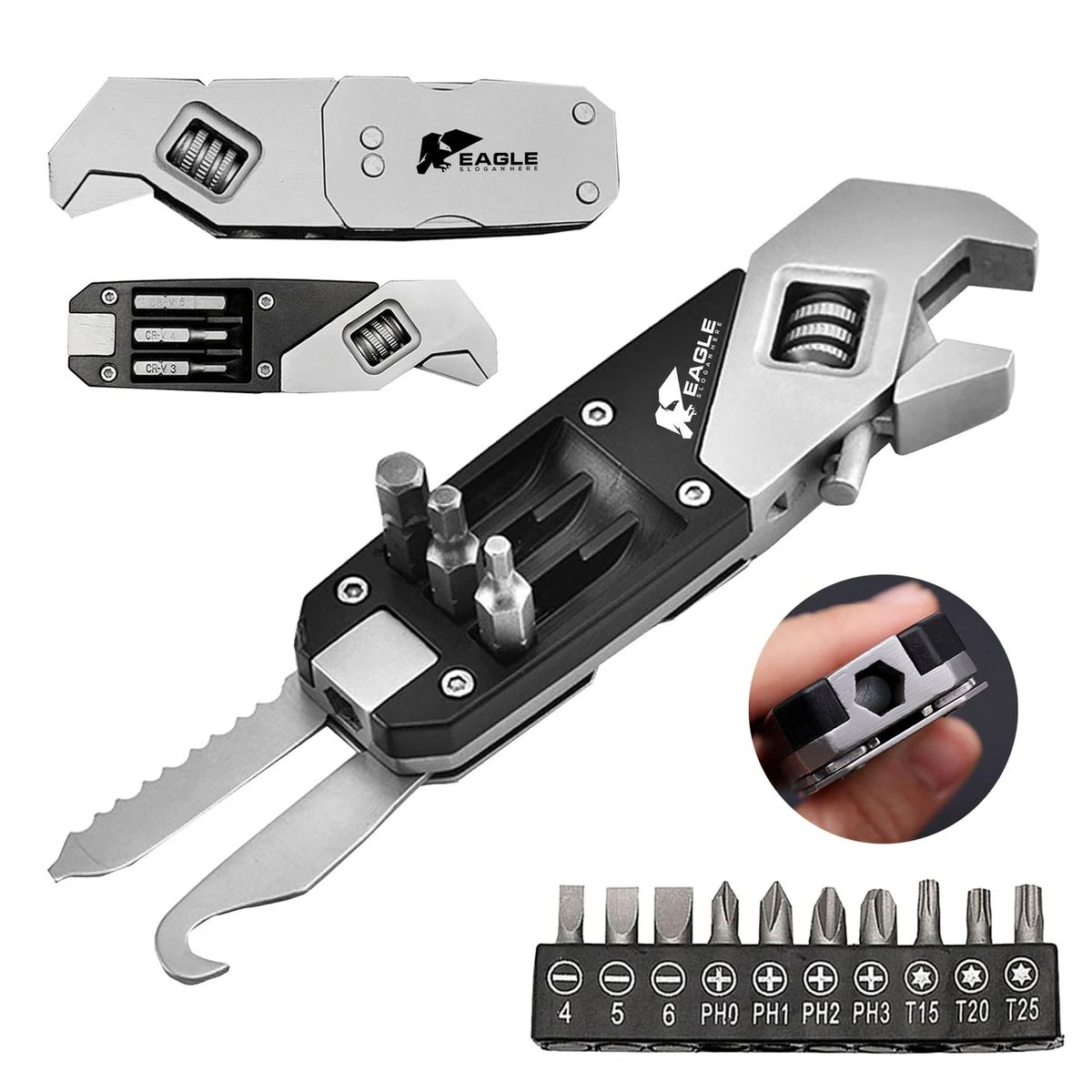 Multi Tool Kits Wrench With Bits Set 1