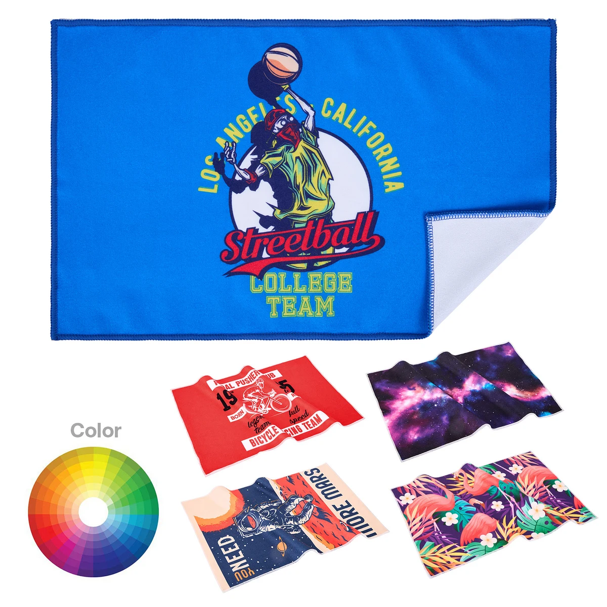 400GSM Sublimated Rally Towel 11" X 18" 1