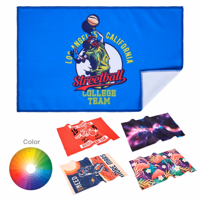 400GSM Sublimated Rally Towel 11" X 18"