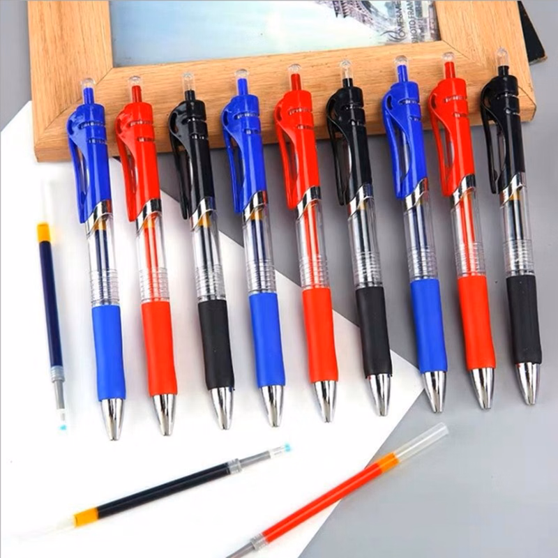 Plastic Click Gel Ink Pen