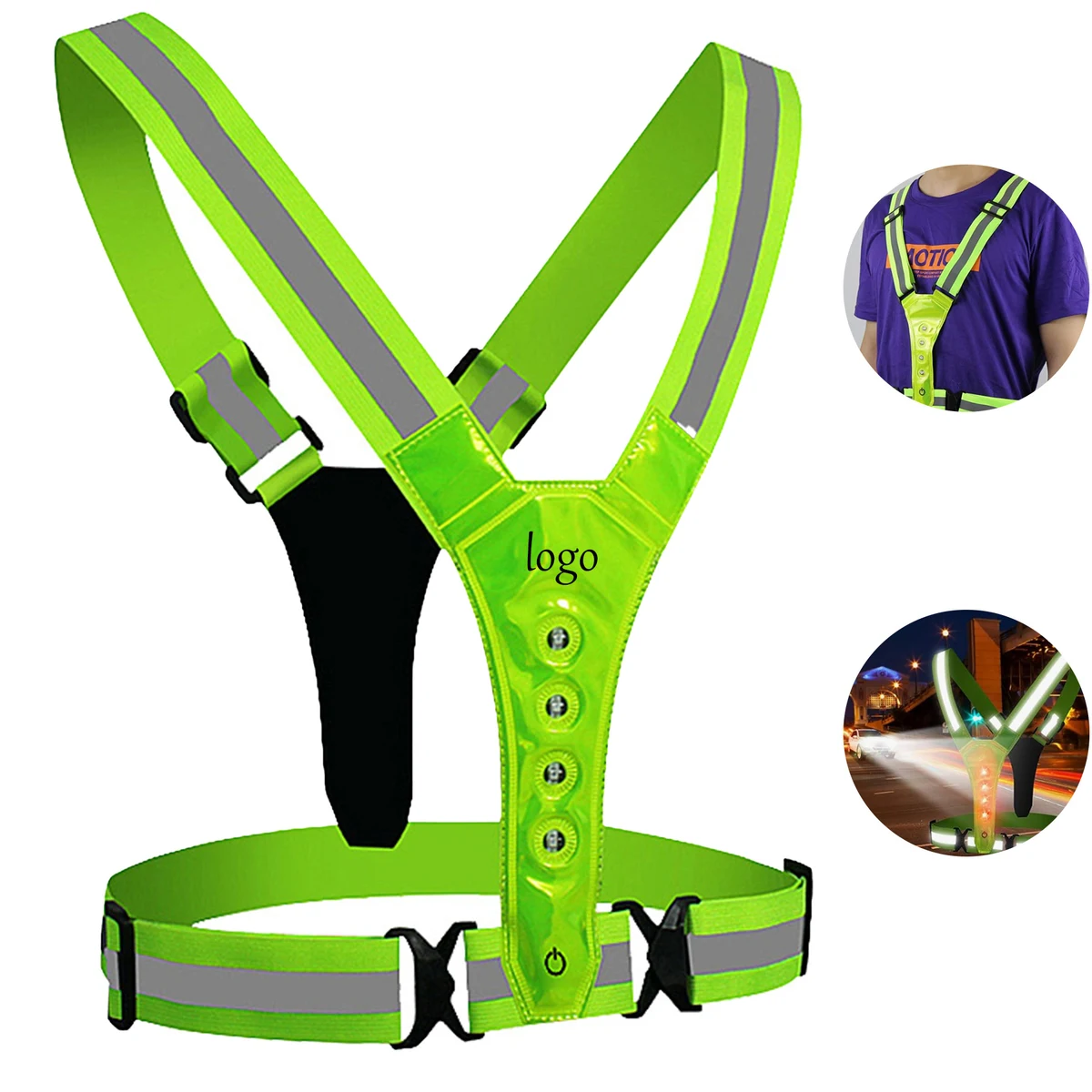 LED Light Vest 1