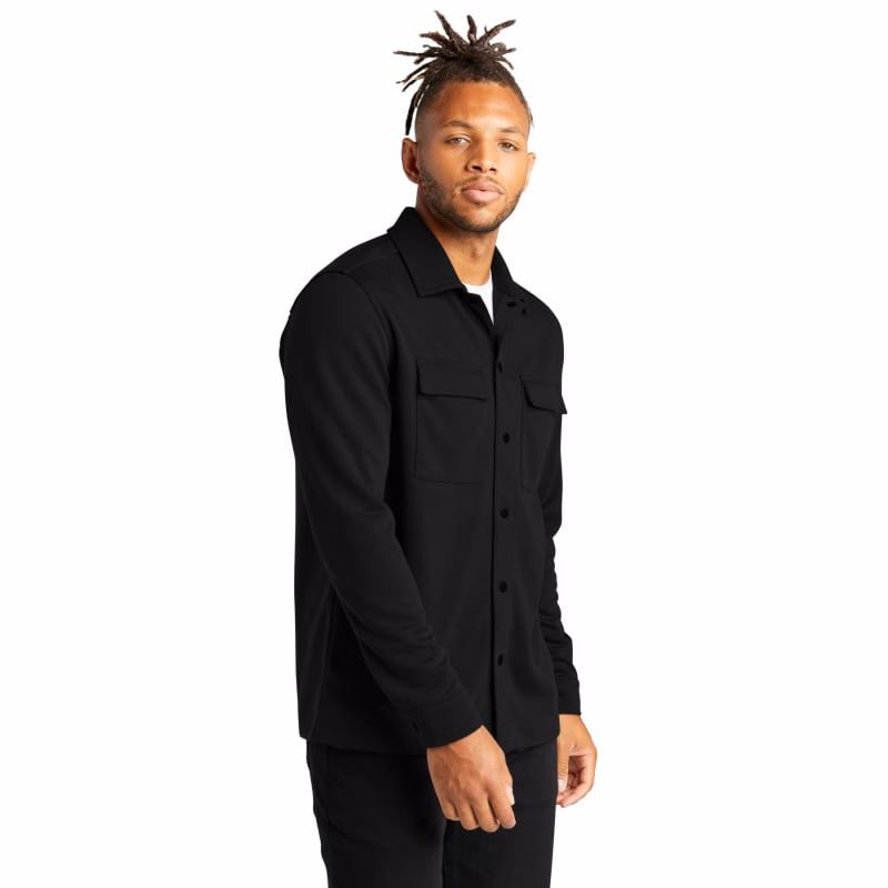 Mercer+Mettle Double-Knit Snap Front Jacket