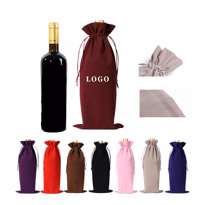 Reusable Satin Wine Storage Sack