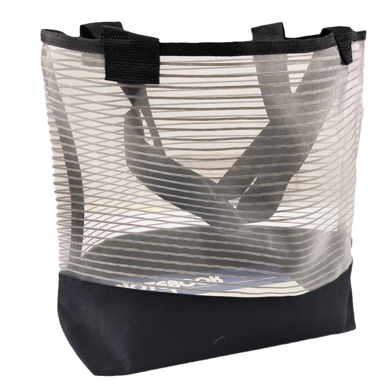 Large Mesh Beach Tote - Durable Reusable Grocery Bag 1