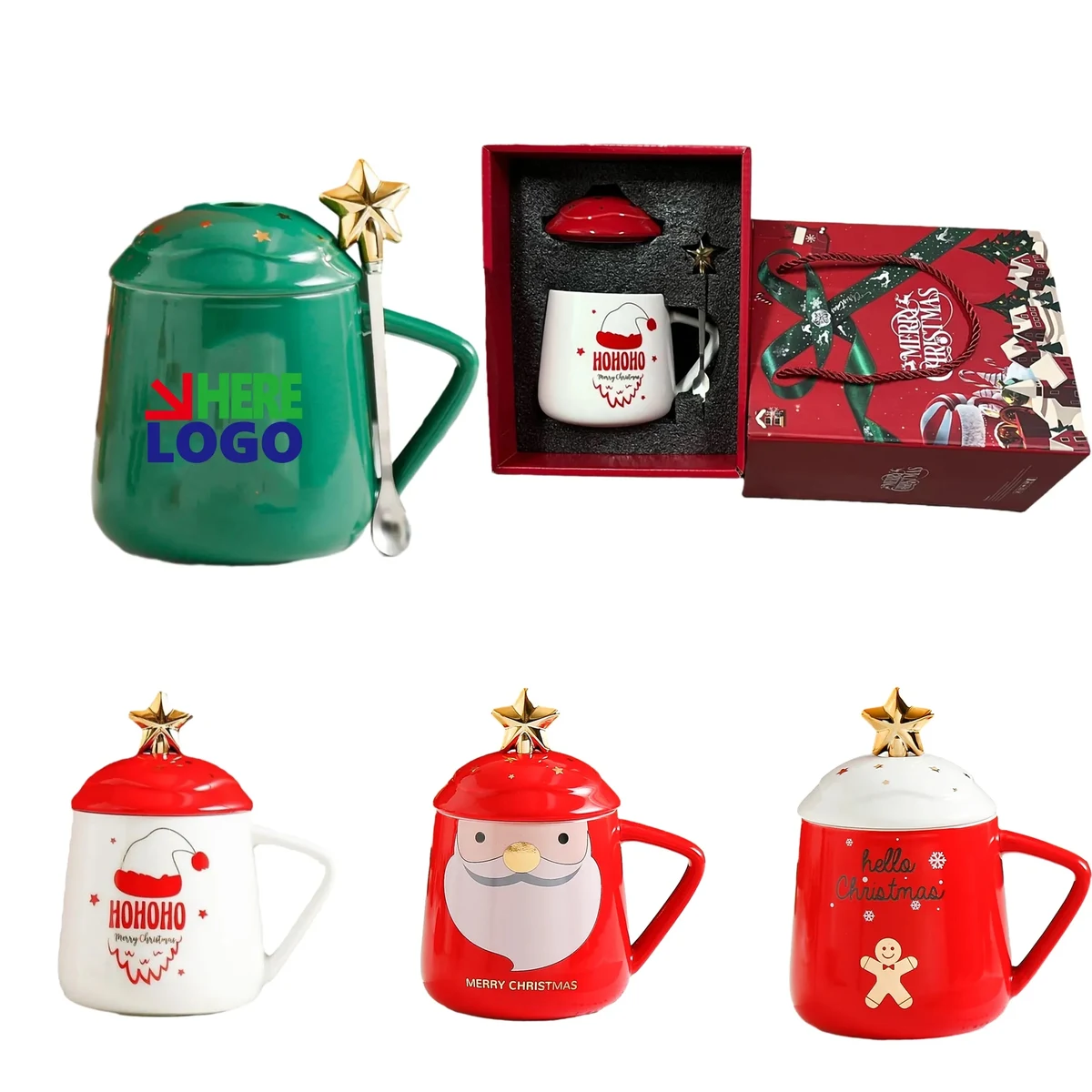 Christmas Coffee Mugs 1