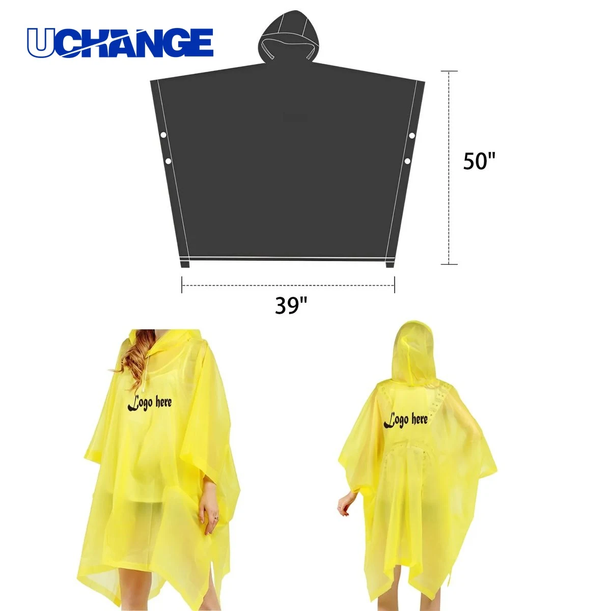 Thickened Disposable Raincoat for Protection 1