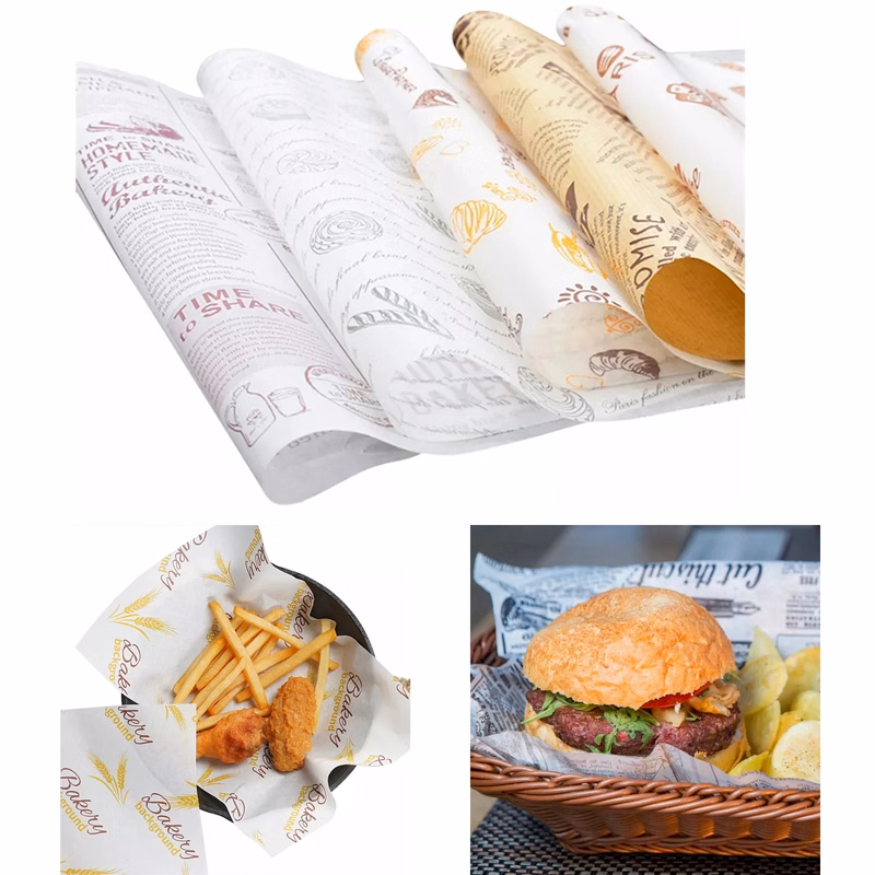 Grease Resistant Food Grade Wax Paper