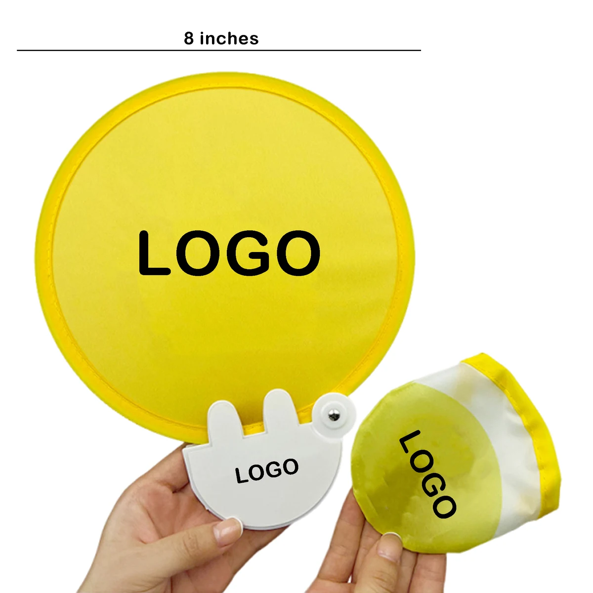 Branded Round Hand Fan for Marketing Use 1