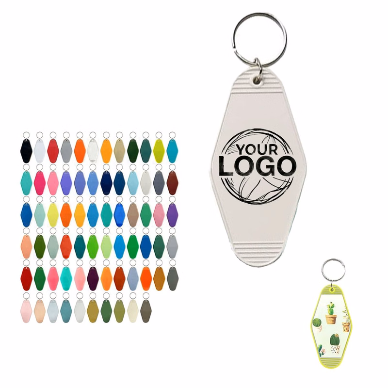 Camper Lover Gift Vintage Motel Keychain