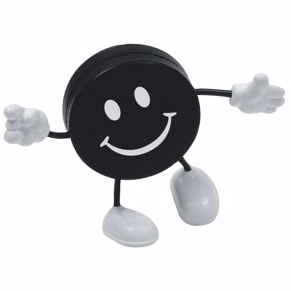 Hockey Puck Stress Reliever Figure
