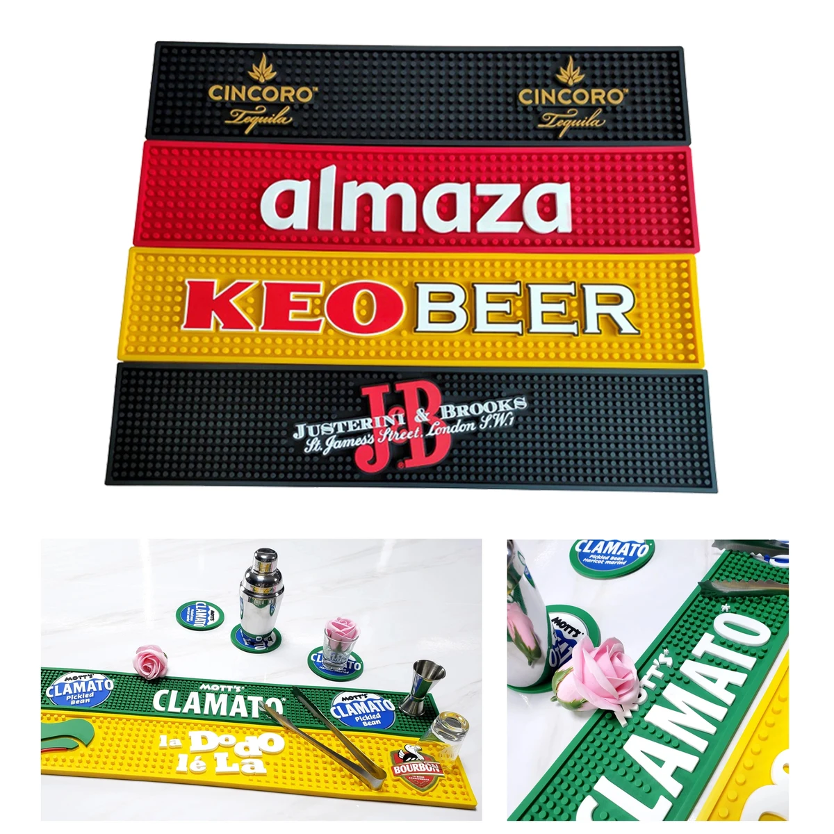 OEM Design No-Spill Bar Mat 1