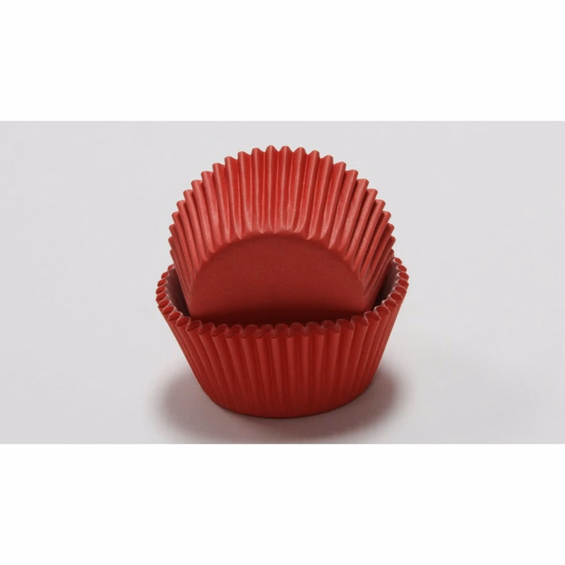 Baking Cups - Bright Red 50 Pack