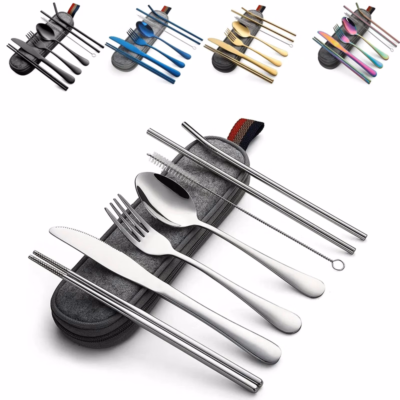 Travel Camping Cutlery Set